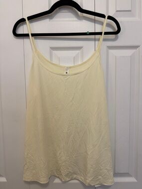 lululemon athletica Cream Spaghetti Strap Camisole